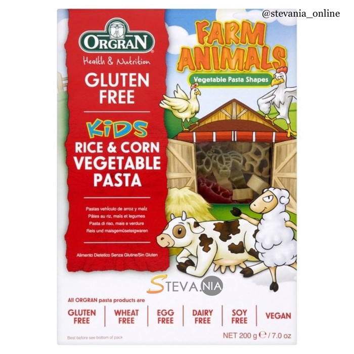 

Orgran Vegetable Animal Pasta 200g