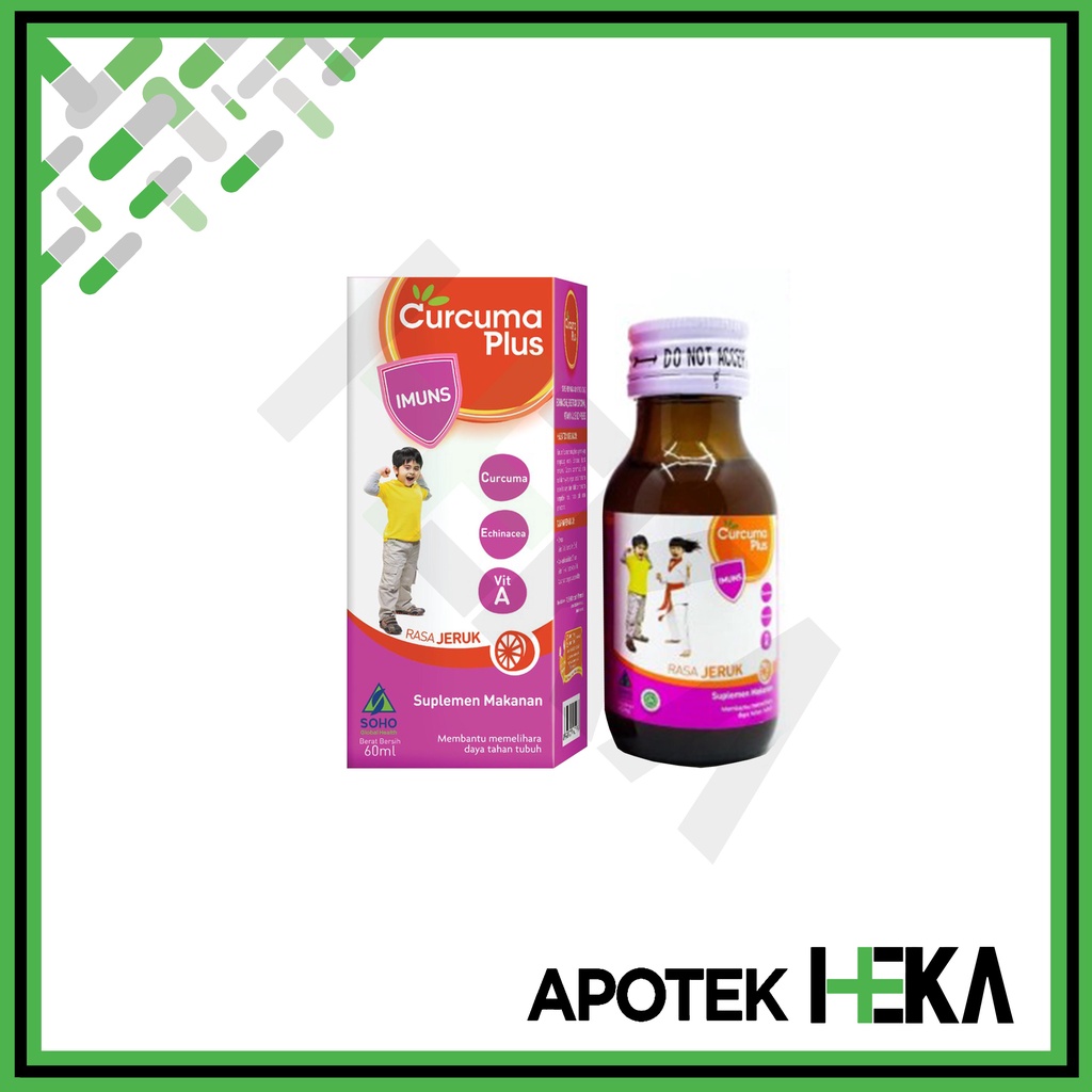 Curcuma Plus Imuns 60 ml - Sirup Daya Tahan Tubuh Anak (SEMARANG)