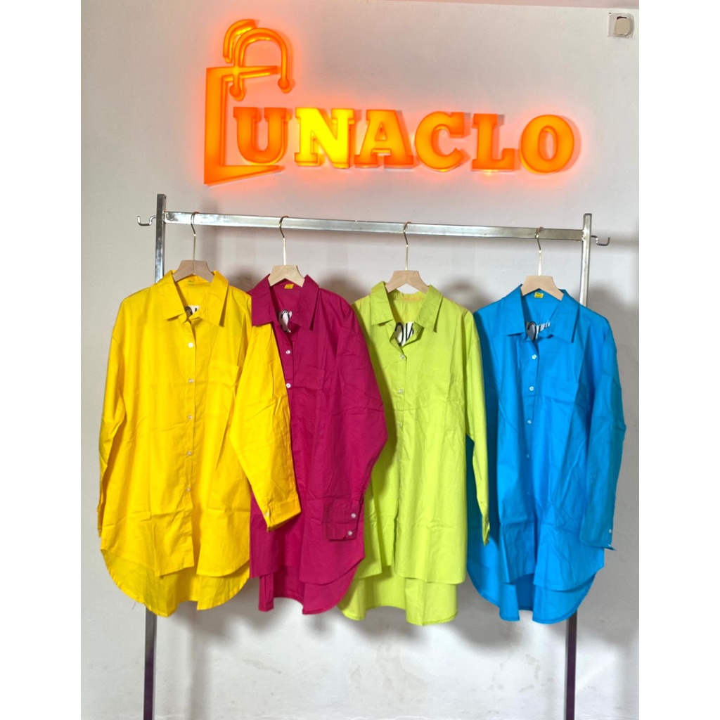 Kemeja Blouse Wanita Balenciaga