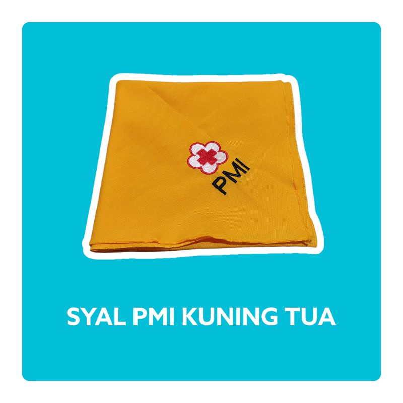 (TERLENGKAP &amp; TERLARIS) Slayer / Syal PMI / PMR Logo Bordir