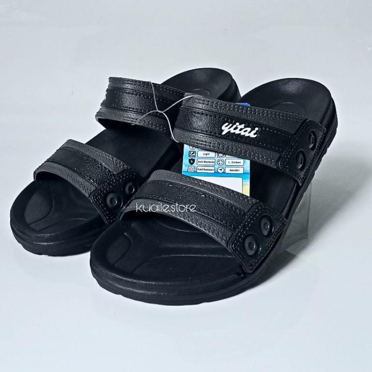 Sandal Yitai Laki Laki Sandal Karet Pria Dewasa dan Anak Anak Size 30 - 44 • SLV.20Au22ᴺ
