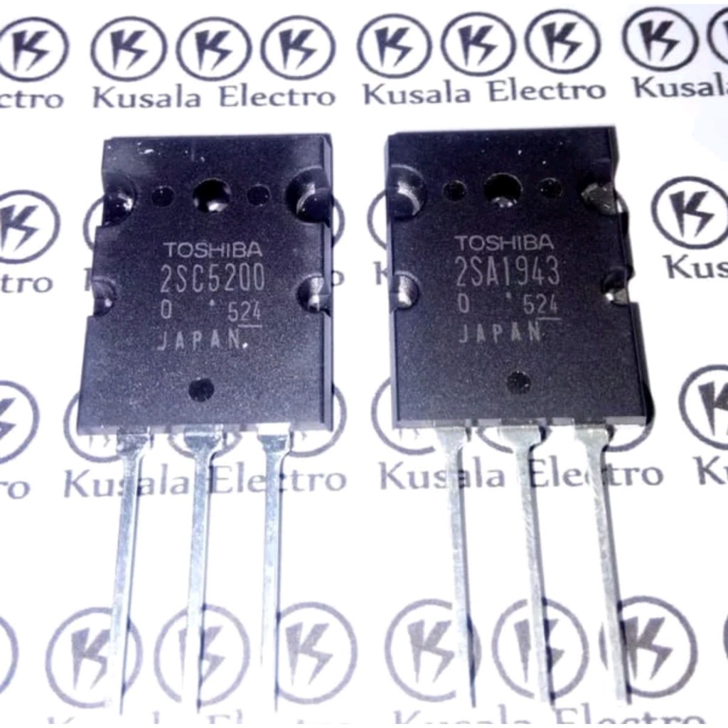 Transistor SA1934 + 2SC5200