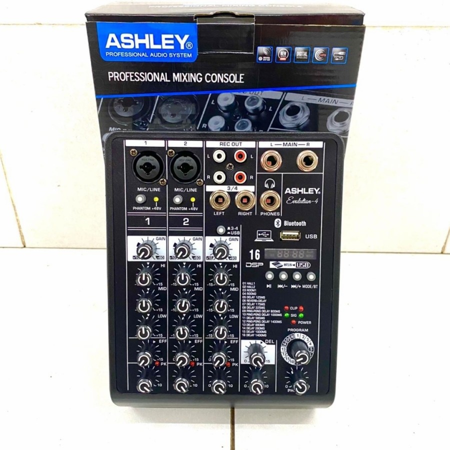 Mixer Ashley 4 Channel Evolution 4 Original