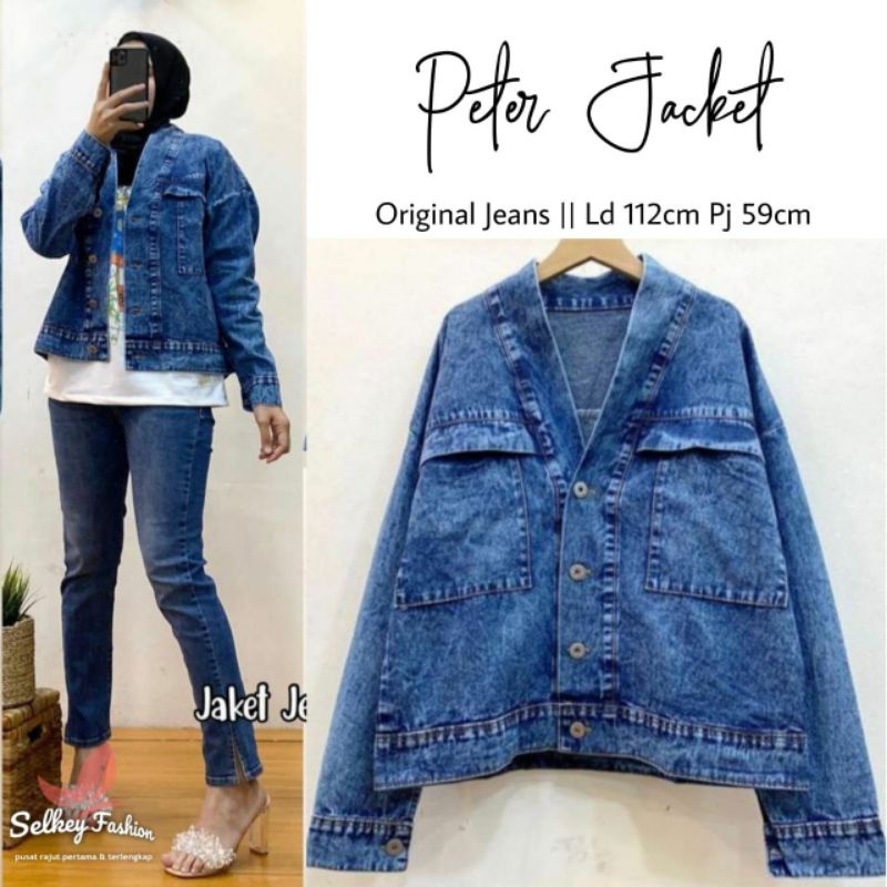 Jacket Jumbo - Jacket Jeans - Peter