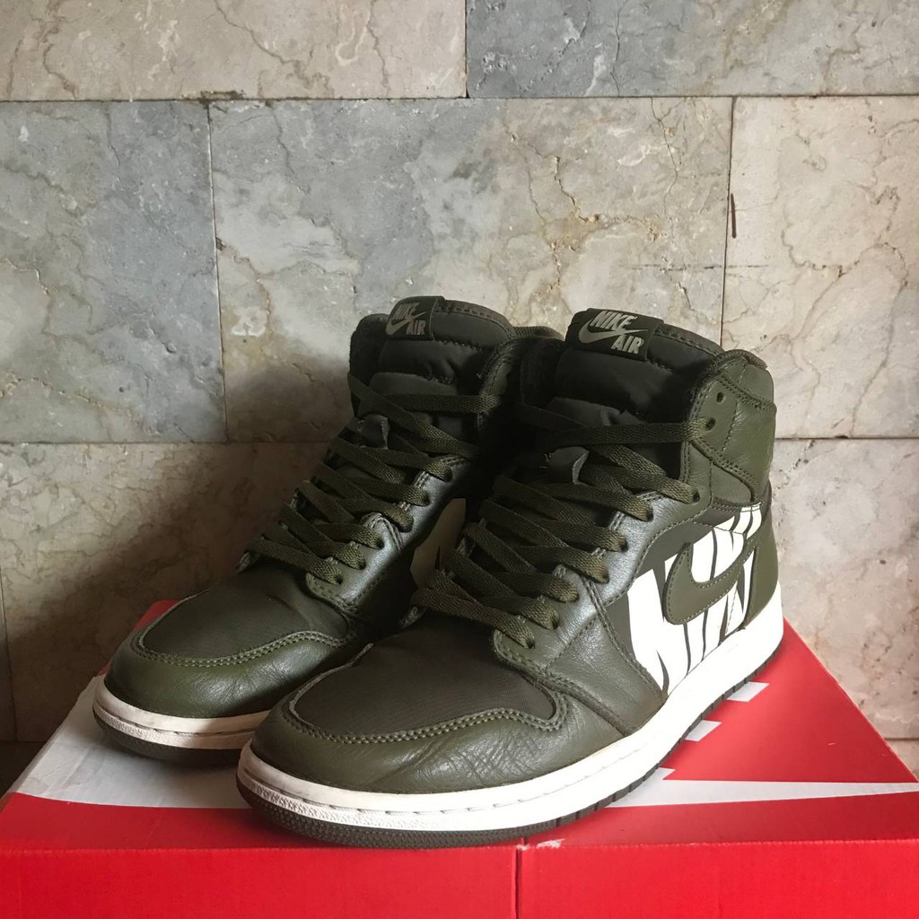 jordan 1 high olive green