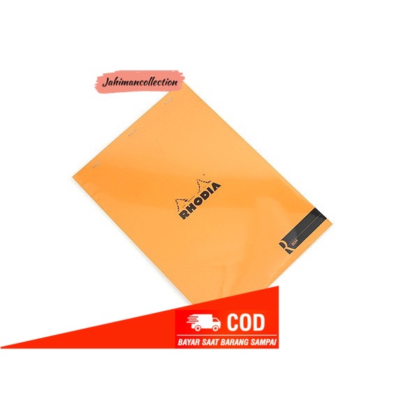 

✨ BISA COD ✨ Rhodia R Premium Notepad No.16 - A5 - Lined - Orange