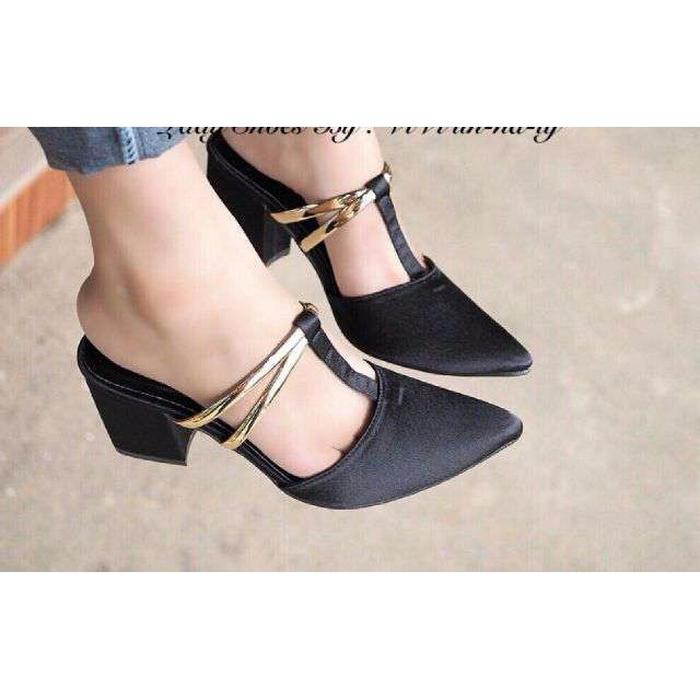 terUPDATE Sepatu High Heels Wanita Hak Tahu SDH33 Heels terUPDATE