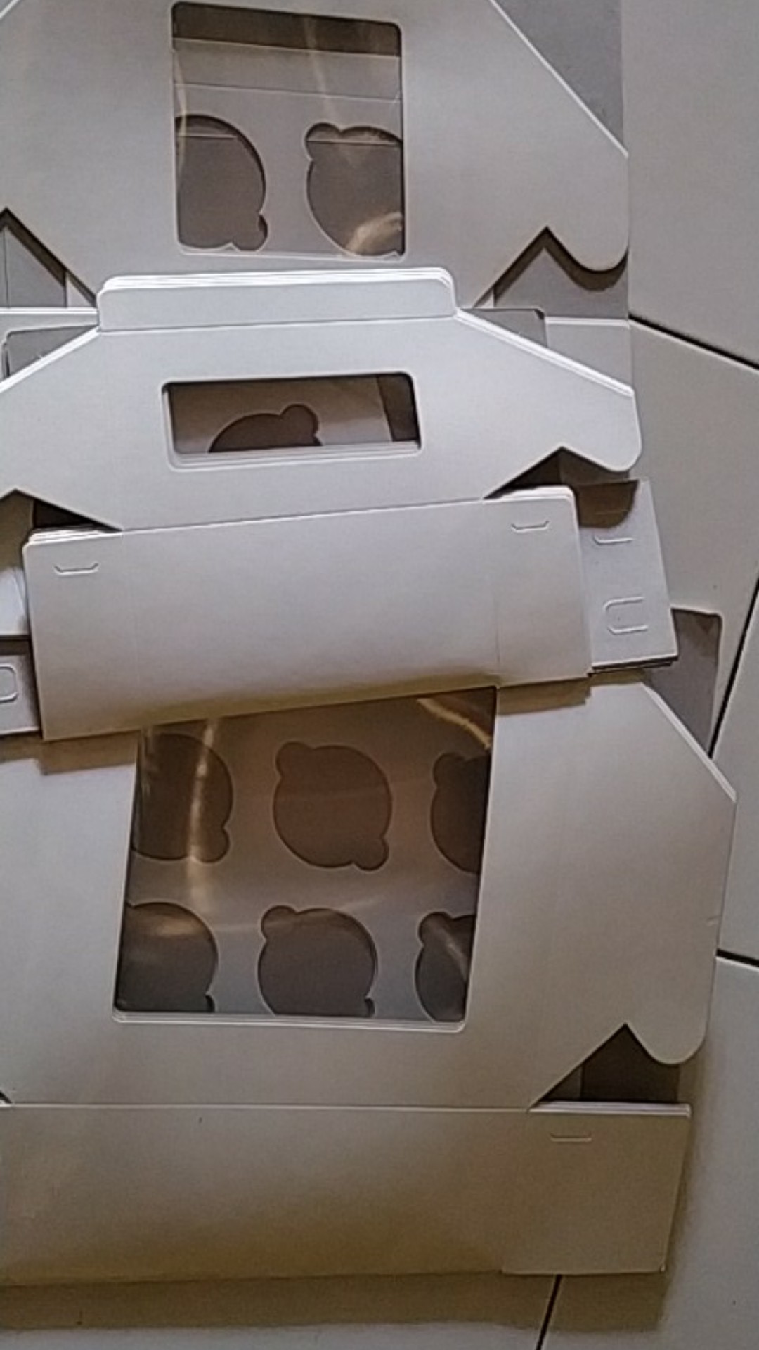 Dus Cupcake Isi 2/box Cake Isi 2 /dus Cupcakes Isi 2 Polos. Cupcake -muffin - Pudding