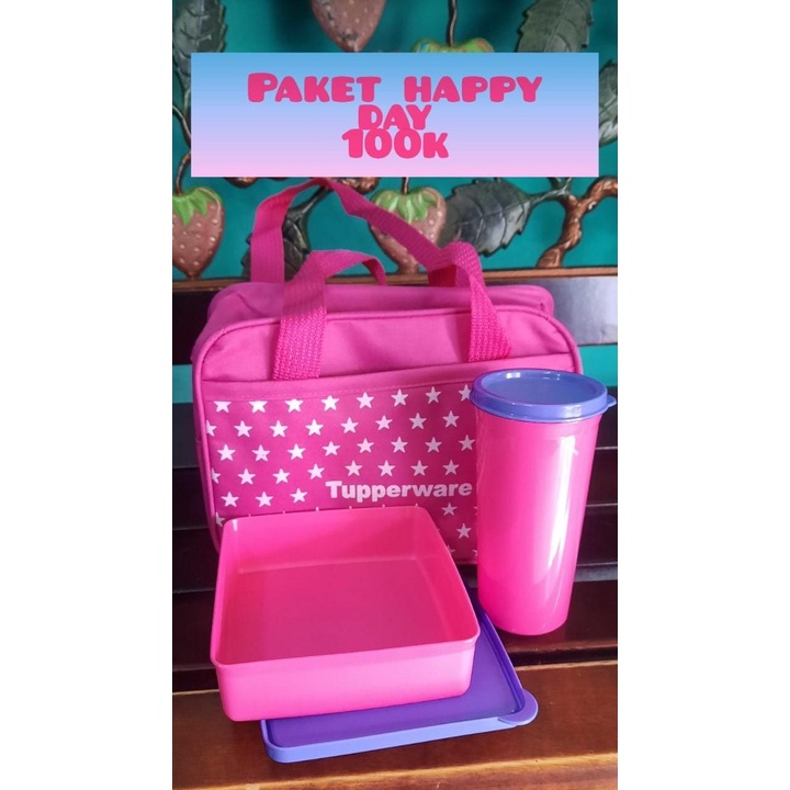 PROMO TUPPERWARE Paket Happy Day 100K
