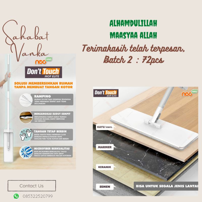 Dont Touch Mop Elite NeoHaus
