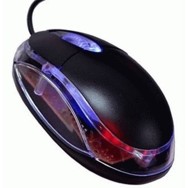 Bagus K-One B100 Mouse Usb Lampu Optik Wired Kabel - Mouse Murah Mouse Merek Bagus