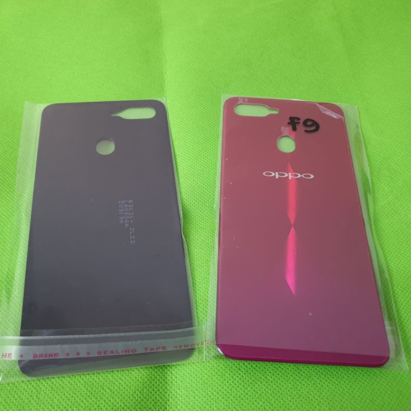 casing tutup belakang backcover oppo f9 merah