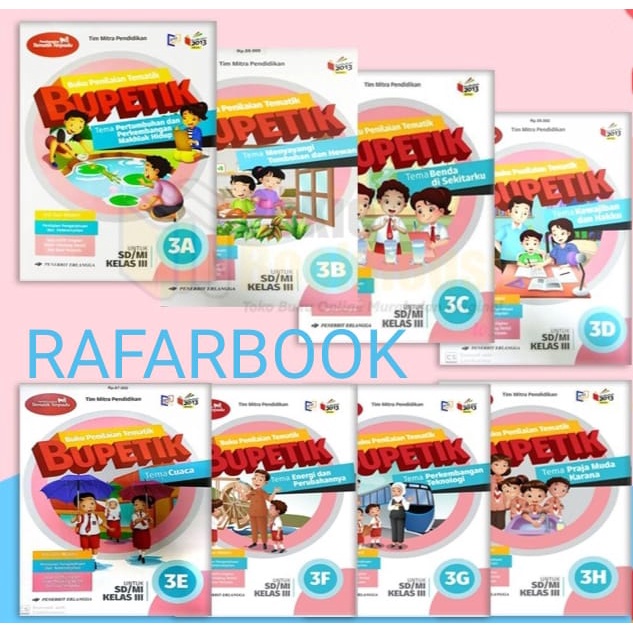 Bupetik kelas 3 ABCDEFGH