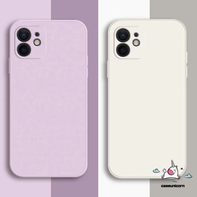 Soft Case TPU Warna Polos Untuk Realme C35 C12 C31 C15 C11 5 5s 5i 6i C3 7i C17 7 6 6s Realme Narzo 20 Pro