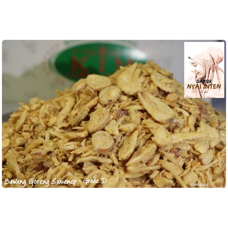 

Bawang Goreng Sumenep Grade D kemasan 1 kg