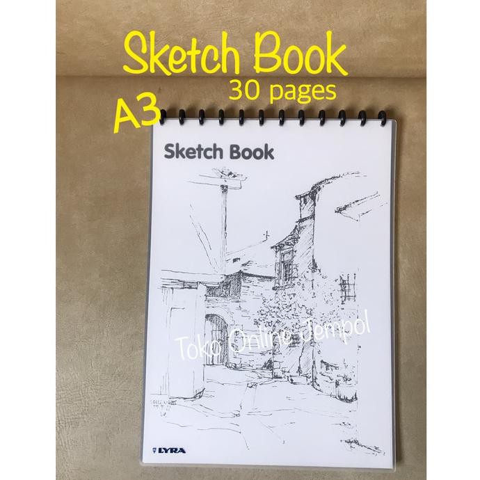 

Bagus Atk730Lr A3 Sketch Book Lyra 9210290 Bisa Di Refill Buku Sketsa Gamba Diskon