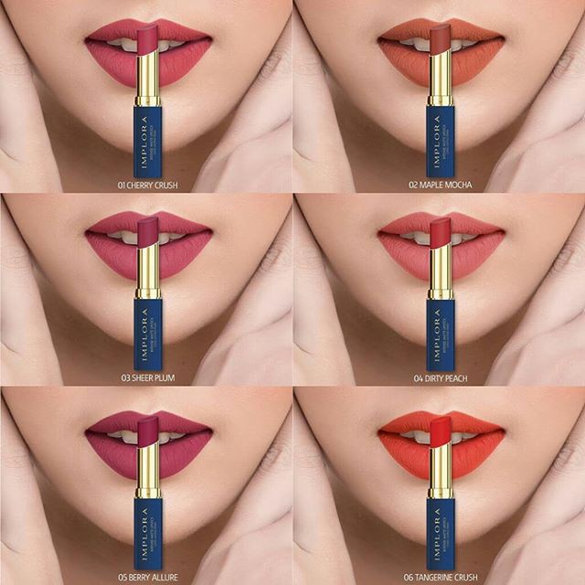 Implora Intense Matte Lipstick/Lipstik Implora Murah/Lipstick Implora Original