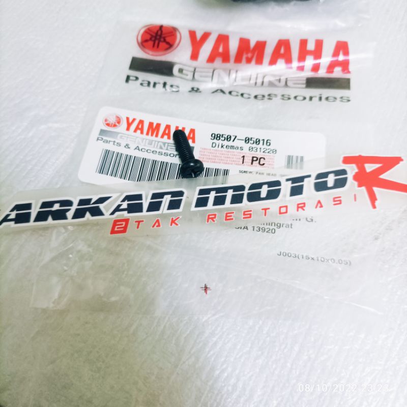 SATUAN BOLT BAUT CDI UNI ASSY FIZR F1ZR FIZ R FORCE ONE ZR ORIGINAL YAMAHA