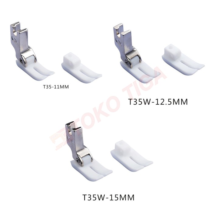 Tapak Jahit Tebal / Non Stick Foot T35W / T35WASM (Mesin Jahit High Speed Industri)