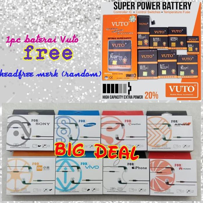 Baterai Vuto Huawei Y5-Ii/2016 F2B4