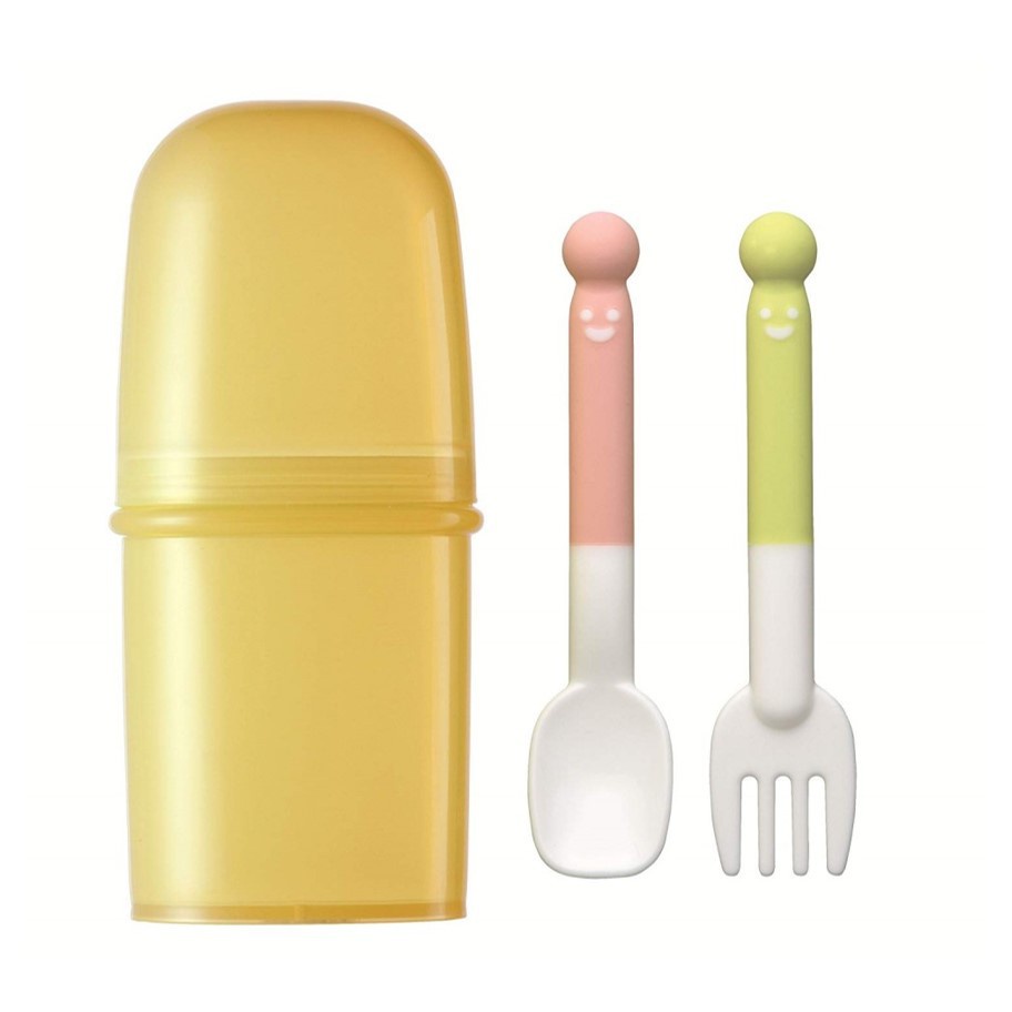 Castle - PIGEON Self Weaning Spoon and Fork | Sendok Garpu Bayi