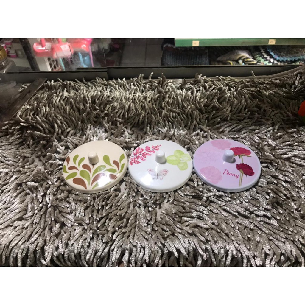 Tutup Gelas Melamine Onyx Motif - Tutup Gelas Melamin 9cm MEGA STORE