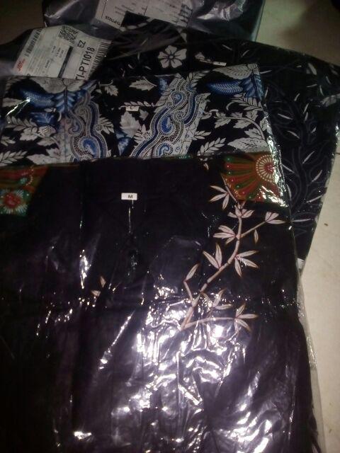 Bswart Batik Hrb026 Kenongo Hem Pendek Padi Pekalongan M L Xl Batik