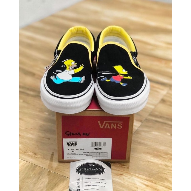 Vans Slip On x The Simpsons &quot;Homer &amp; Bart&quot;