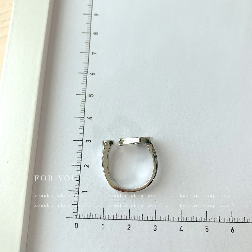 Cincin Model Tanda Tanya Untuk Aksesoris