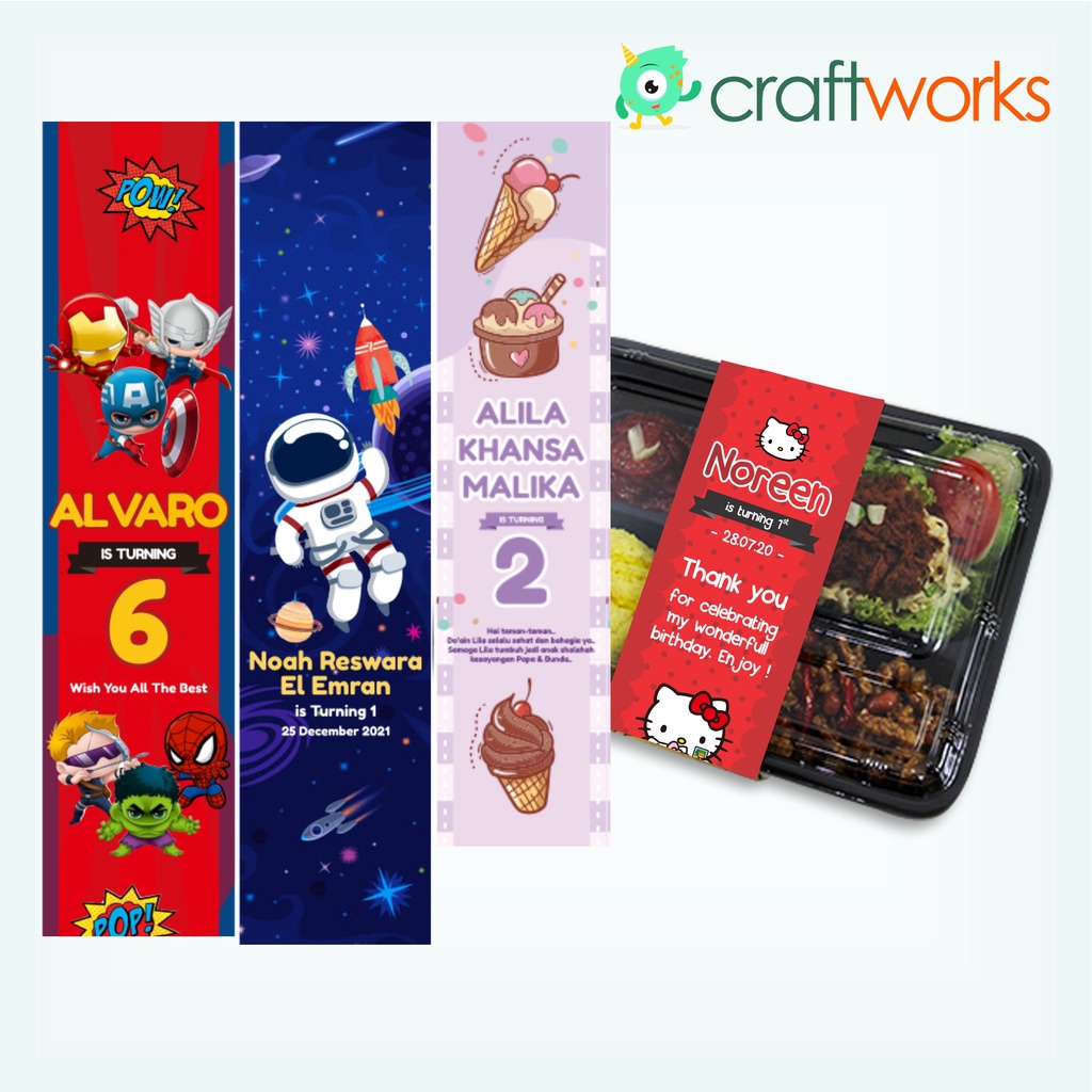 

LABEL KOTAK BENTO - CUSTOM