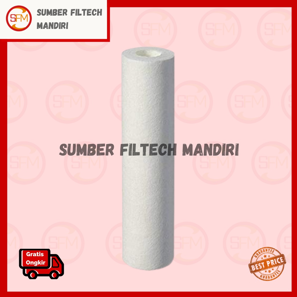 Jual Cartridge Filter Air Spun / Sediment / Water Filter 10 Inch (Polos