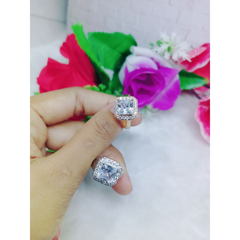 cincin permata replika lapis emas 18k type:(i026-i029)