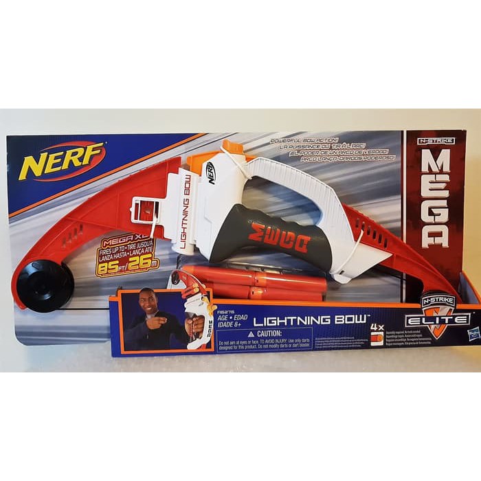 nerf lightning bow mega