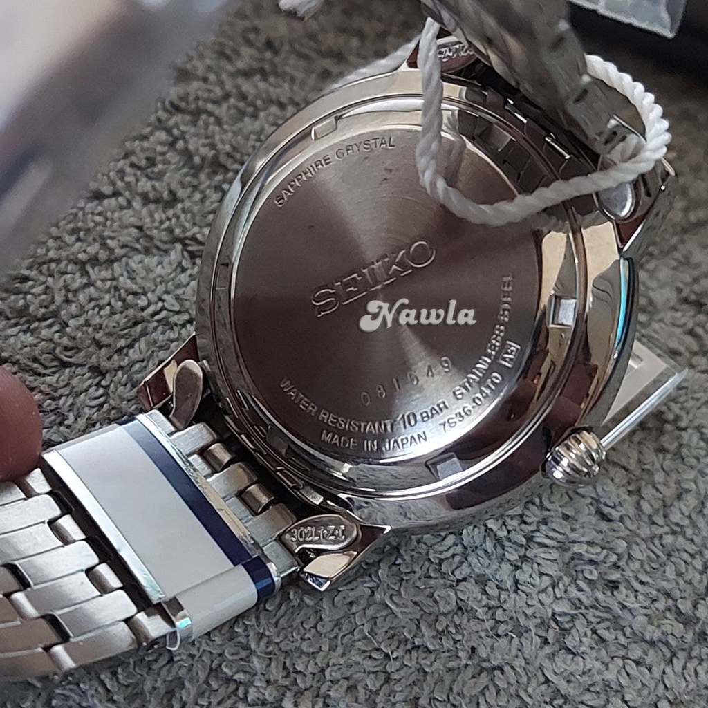 Seiko Automatic SKZ289J1 Classic Sapphire Glass - Jam Tangan Pria SKZ289