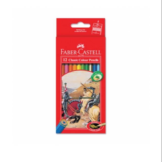 

Faber Castell Classic Colour Pencils 12-Long
