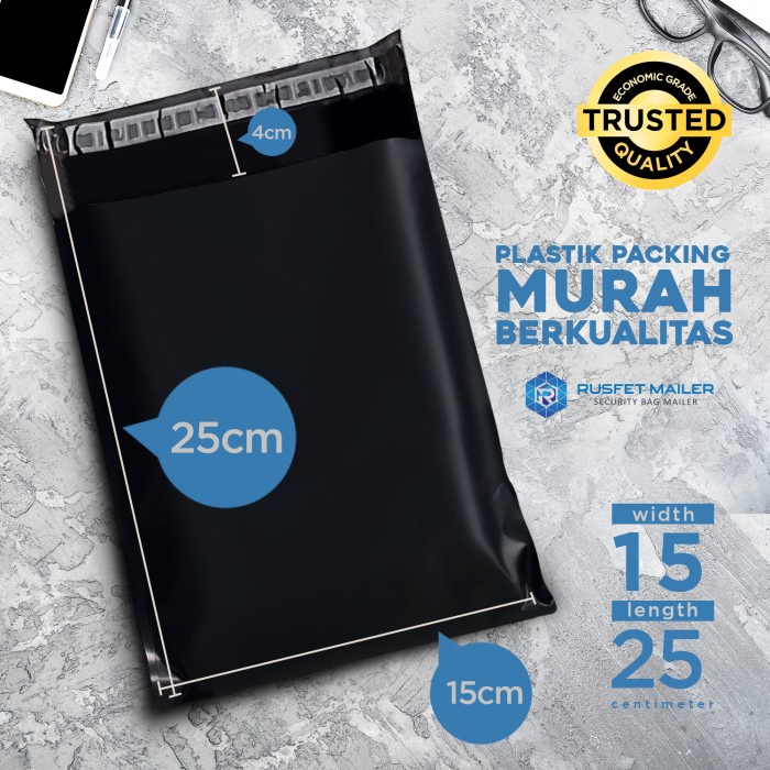 

Kusus Hari Ini Plastik Polimailer Polymailer Packing Online Polos Murah Rusfet 15X25 Bagus