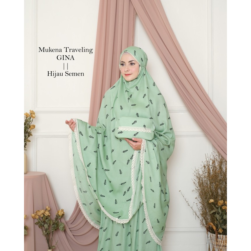 Mukena Dewasa Premium PROMO setelan wanita jumbo peralatan sholat bordir M8F5 BIG SALE atasan wanita