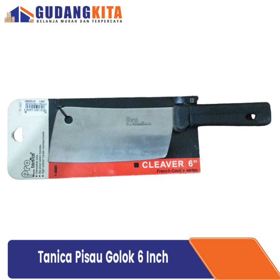 Pisau Tanica Pro Stainless Steel 15cm