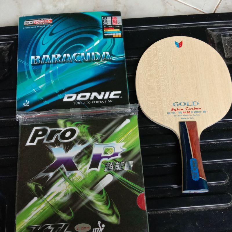 Bet Surbex gold zlc + donic barracuda + KTL pro