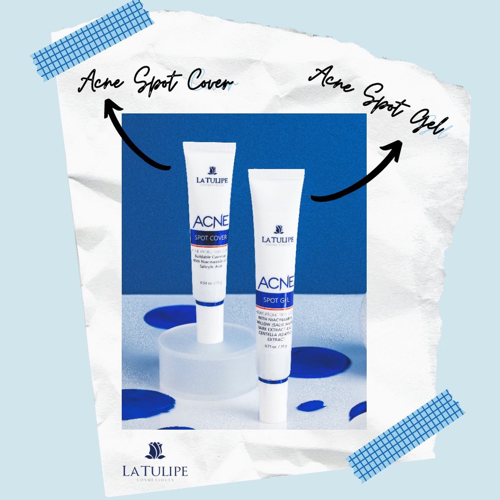 la tulipe acne spot cover