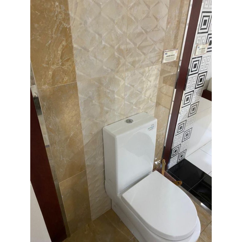 KERAMIK DINDING ROMAN MURAH W63444R DBRITANNIA BROWN