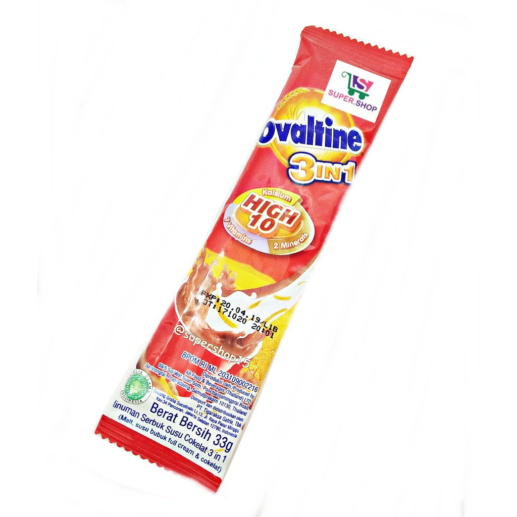 Jual Ovaltine 3in1 Sachet 33 Gram . Ovaltine 3 in 1 Thailand Indonesia
