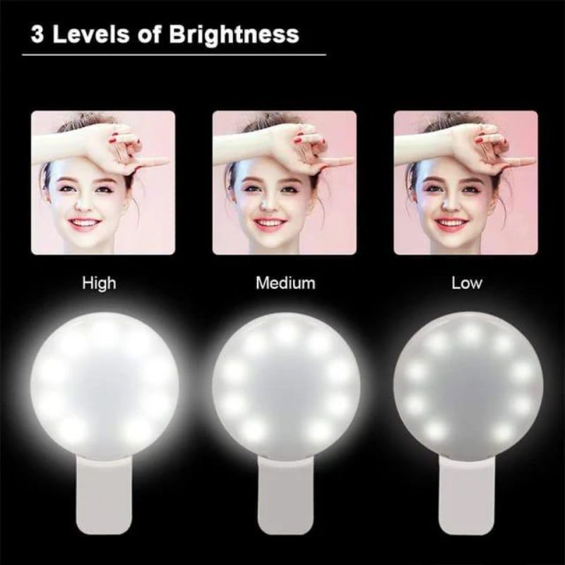 Ring Light Selfie MIni Q Portable Ringlight Mini Q