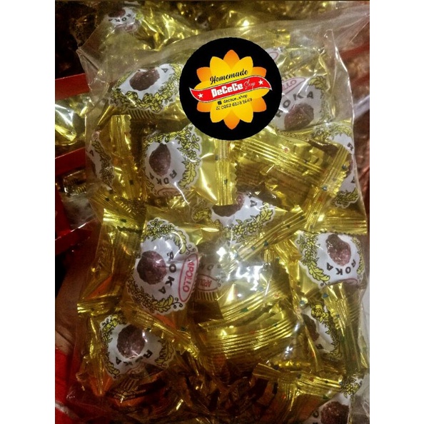 

Cokelat ROKA Isi 50pcs | Cokelat Bola Roka | Cokelat Kemasan