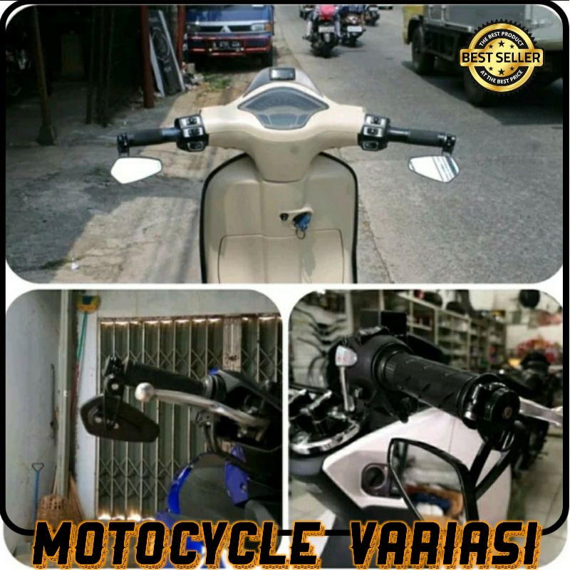 Promo !! Spion jalu oval cnc universal nmax aerox vespa vario mio dll