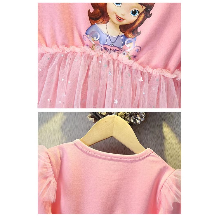 Dress Anak Bayi Frozen 2 Princess Elsa Tutu Cute Import 2 - 6 Tahun