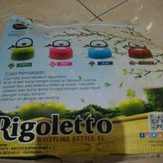 Teko Bersiul 3 Liter Summer / Whistling Kettle / Ceret Teko Masak Bunyi Siul