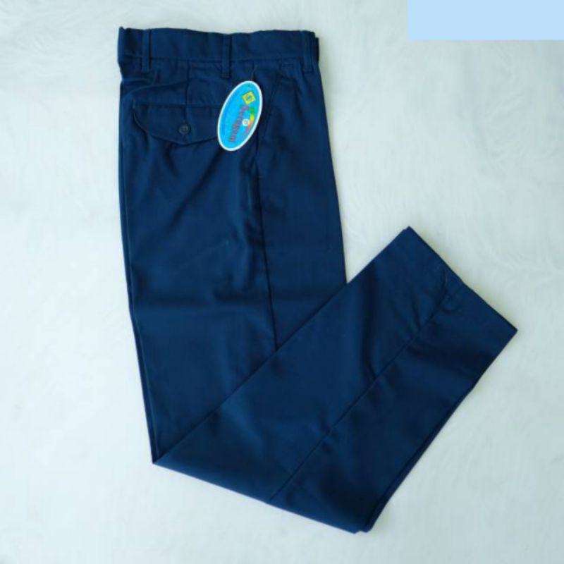 

Celana Panjang Seragam Sekolah SMP Biru / Celana SMP Biru Seragam Sekolah