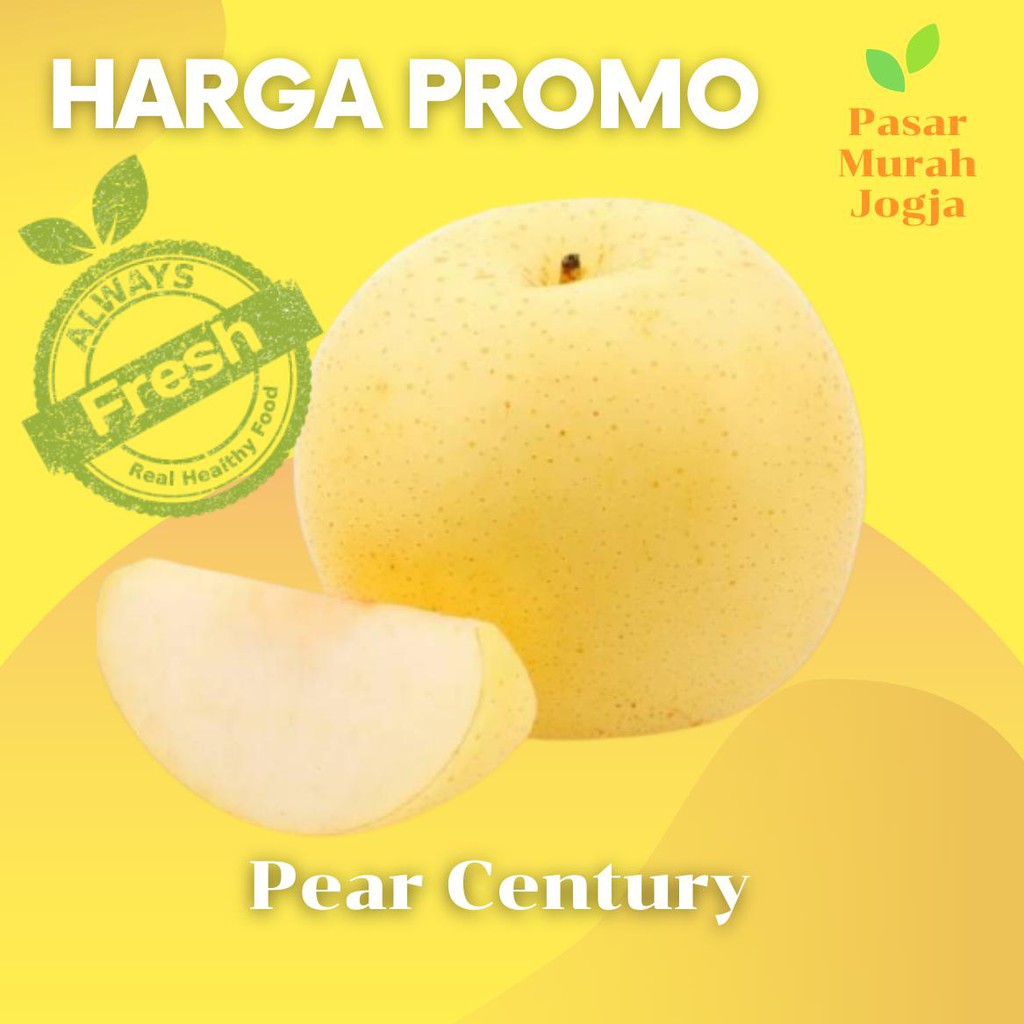 Jual Buah Pear Fresh Pir Century 1 Kg Buah Import Segar Pasar Murah Jogja Shopee Indonesia 