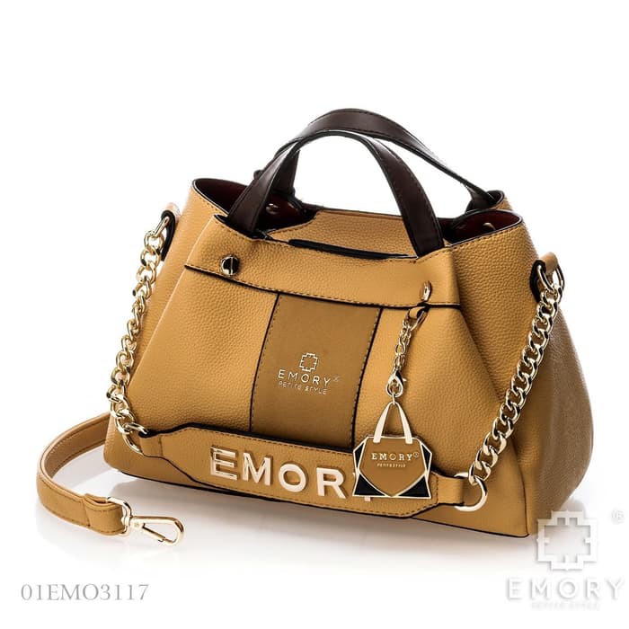  TAS  SELEMPANG WANITA EMORY  Vonda 01EMO 3117 2IN1 Shopee 